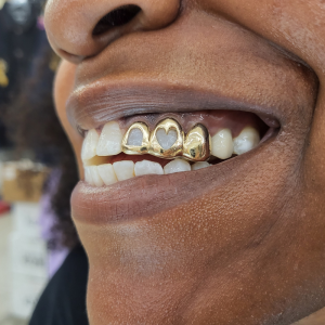 Open & Heart Cutout & Solid Grillz grillzpage.com